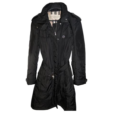 burberry brit moto style polyester|burberry trench coats length.